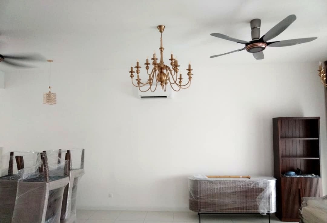 Daikin indoor air-conditioning unit installed in living area
